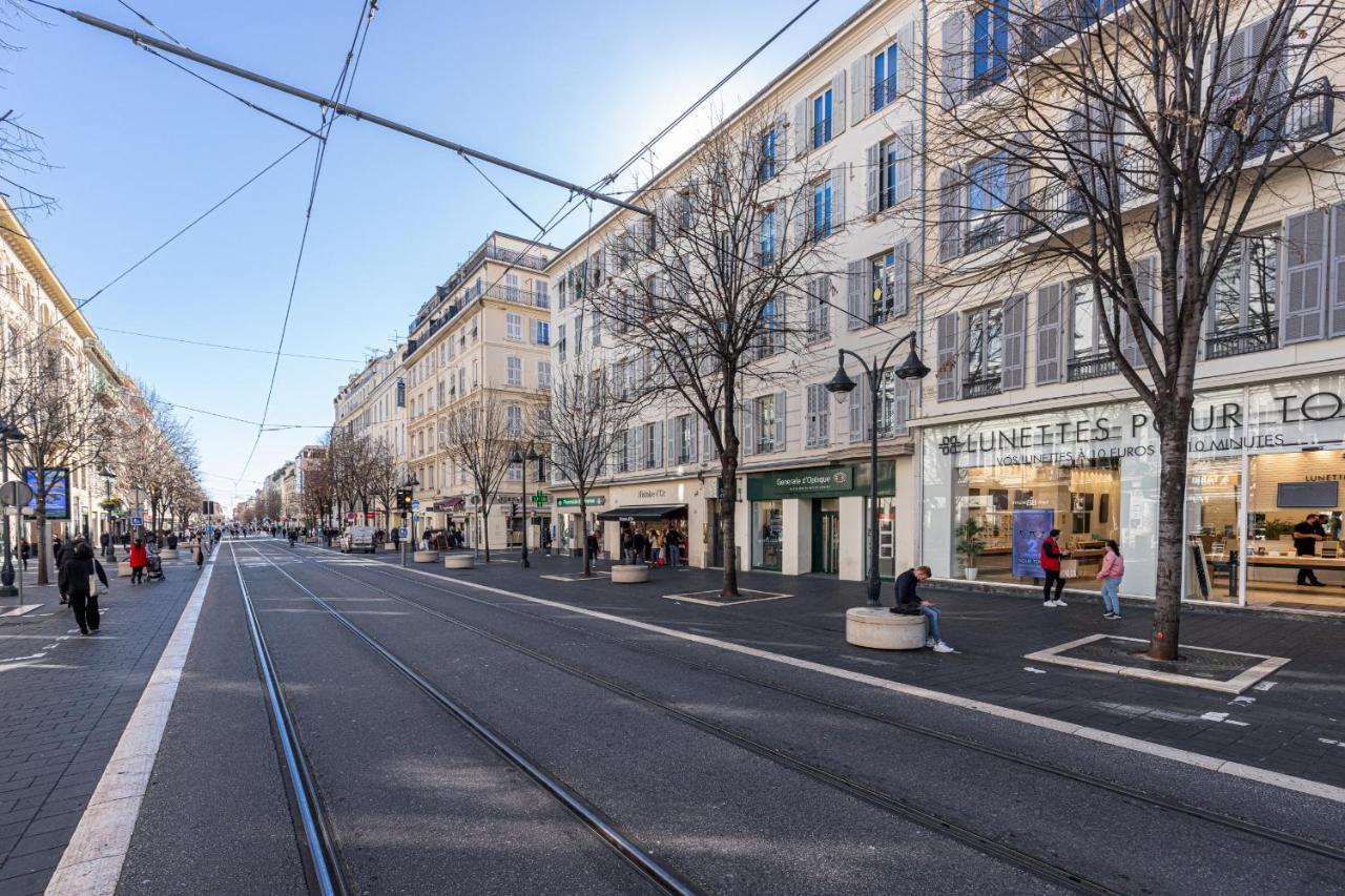 Jean Medecin Av - Large 2 Bdrs Central Ac Nice Eksteriør billede